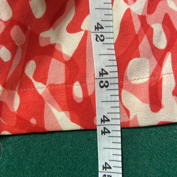 St. John,Silk Poppy,Pocketed,Side-Drawstring Dress,Yacht Wear,Luxury,EUC, Size 8 - Picture 12 of 16